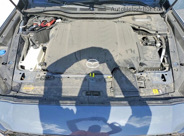 JM3KJDHC8S1108818 2025 MAZDA CX-70 Gray Engine compartment view