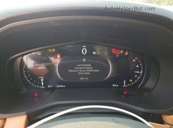 JM3KJEHC1S1108939 2025 MAZDA CX-70 White Instrument cluster view