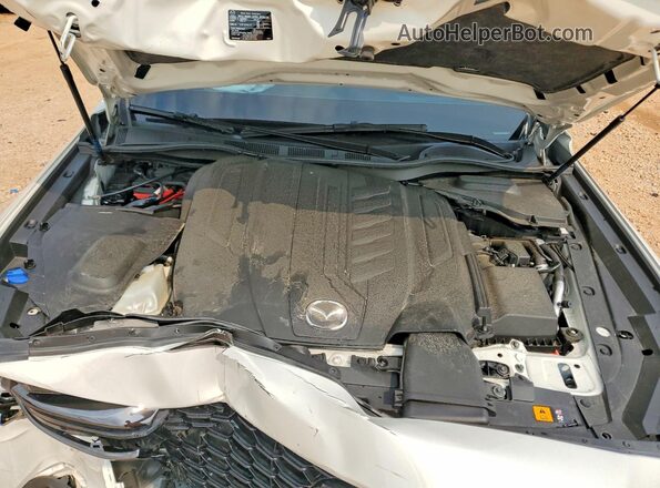 JM3KJEHC1S1108939 2025 MAZDA CX-70 White Engine compartment view