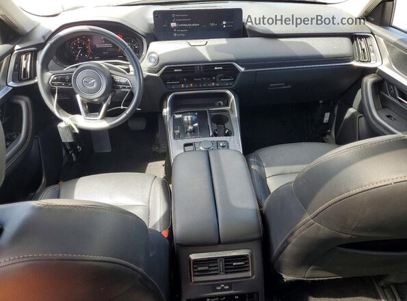JM3KK1HC6R1141483 2024 MAZDA CX-90 Beige Առջևի վահանակի տեսք