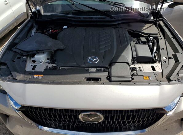 JM3KK1HC6R1141483 2024 MAZDA CX-90 Beige Շարժիչի բաժամունքի տեսք
