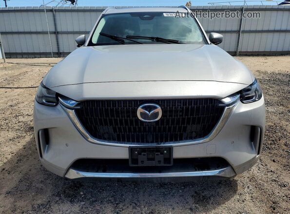 JM3KK1HC6R1141483 2024 MAZDA CX-90 Beige Դիմացի տեսք