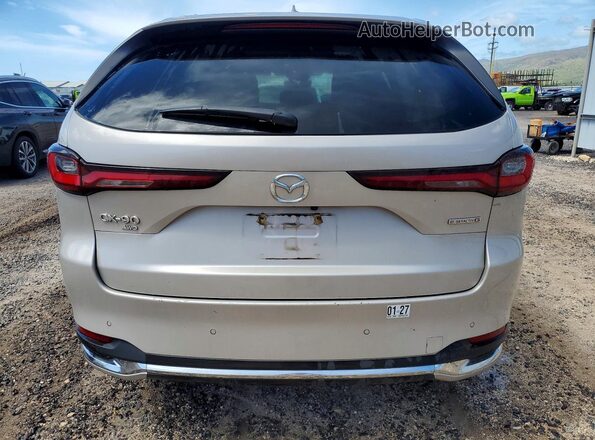 JM3KK1HC6R1141483 2024 MAZDA CX-90 Beige Հետևի տեսք