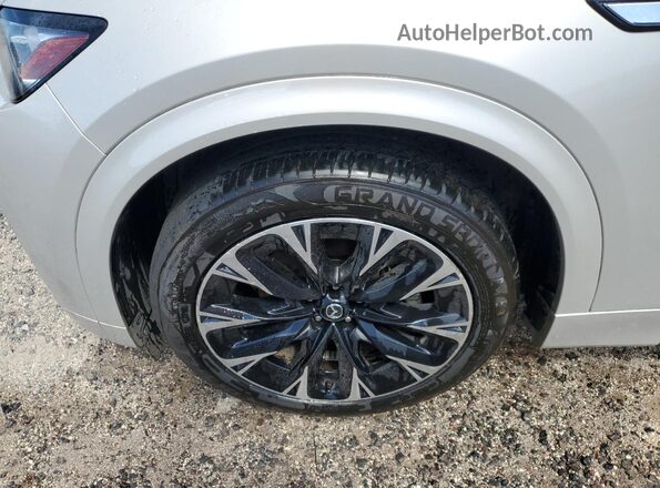 JM3KK1HC6R1141483 2024 MAZDA CX-90 Beige Սալոնի 360 աստիճան տեսք