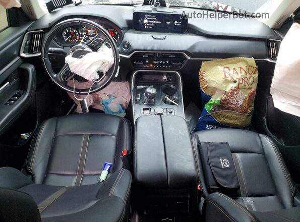 JM3KKAHD0R1160684 2024 MAZDA CX-90 Black Առջևի վահանակի տեսք