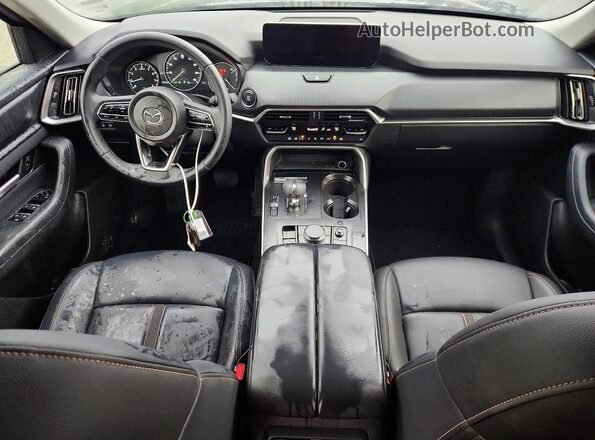 JM3KKAHD0T1353828 2026 MAZDA CX-90 Blue Dashboard view