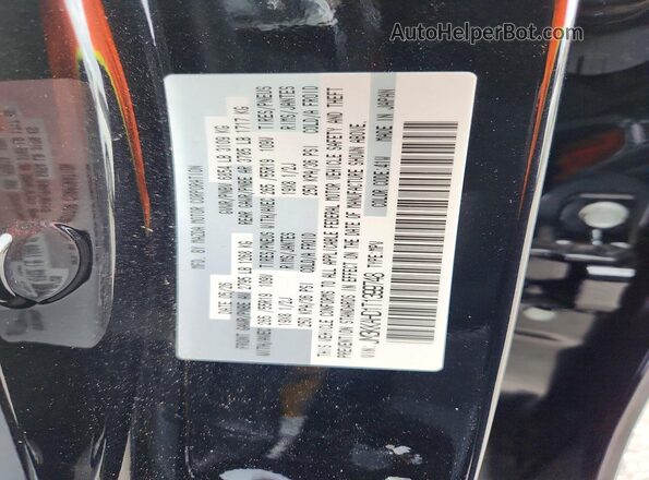 JM3KKAHD1T1399748 2026 MAZDA CX-90 Black Widok naklejki z numerem VIN