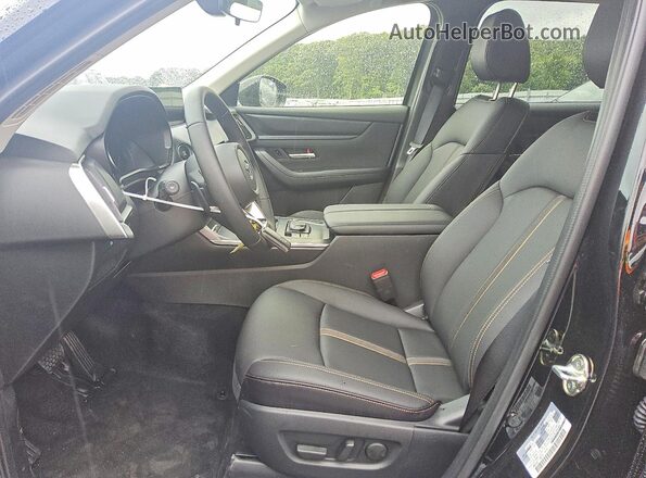 JM3KKAHD1T1399748 2026 MAZDA CX-90 Black Widok wnętrza z przodu