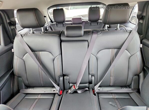 JM3KKAHD1T1399748 2026 MAZDA CX-90 Black Vista de los asientos traseros