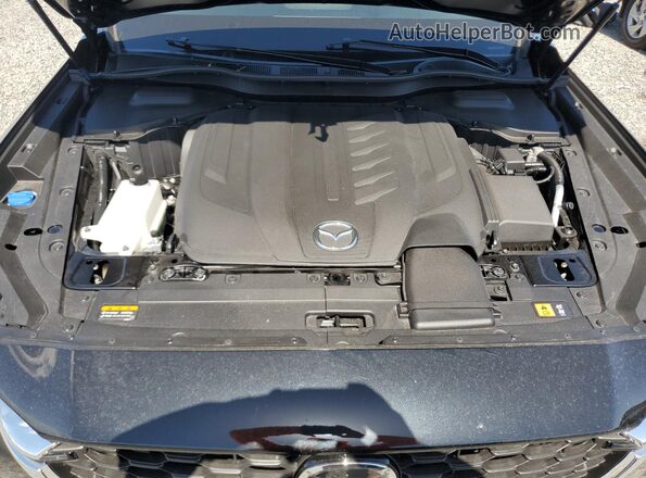 JM3KKAHD2T1361610 2026 MAZDA CX-90 Black ძრავის განყოფილების ხედი