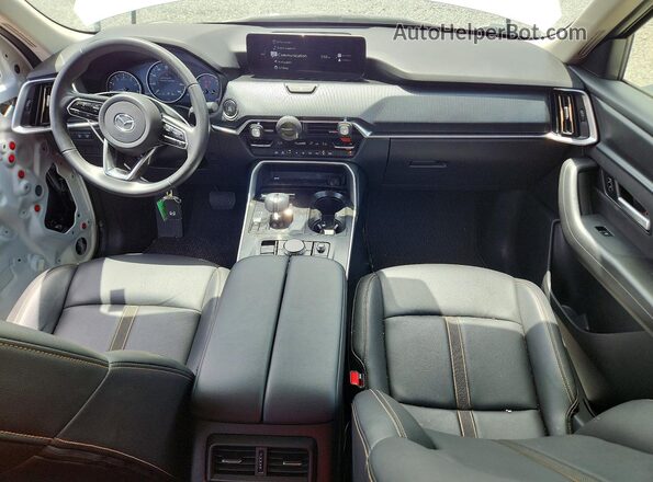 JM3KKAHD3S1255665 2025 MAZDA CX-90 White Dashboard view