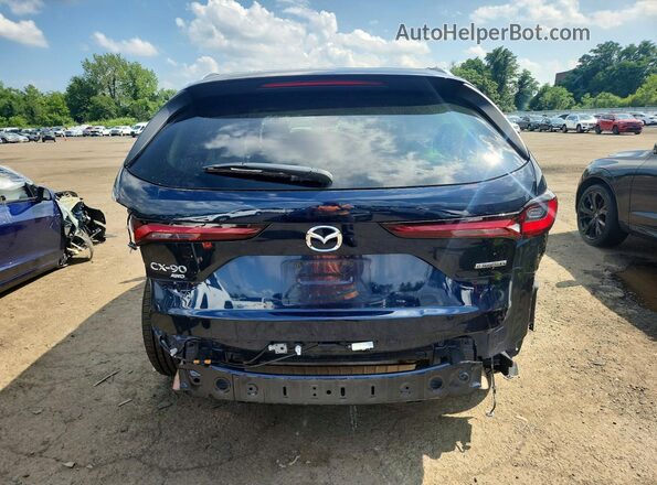 JM3KKAHD5R1124182 2024 MAZDA CX-90 Blue Вид ззаду