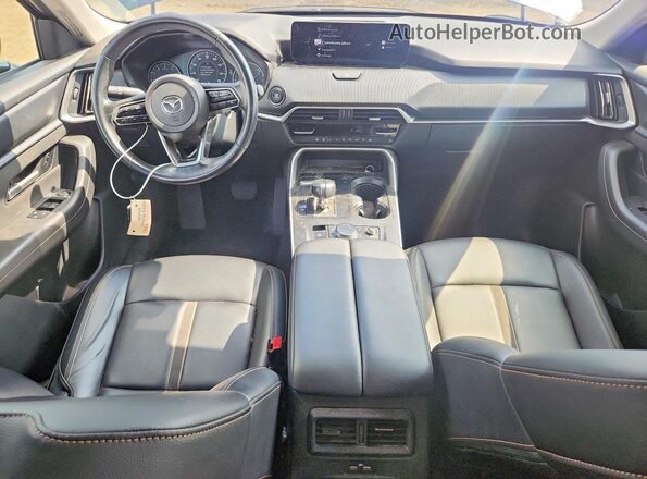 JM3KKAHD5R1124182 2024 MAZDA CX-90 Blue Вид панелі приладів