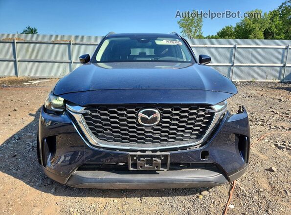 JM3KKAHD5R1144710 2024 MAZDA CX-90 Blue Front view