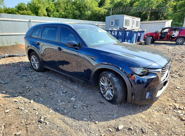 JM3KKAHD5R1144710 2024 MAZDA CX-90 Blue Front right