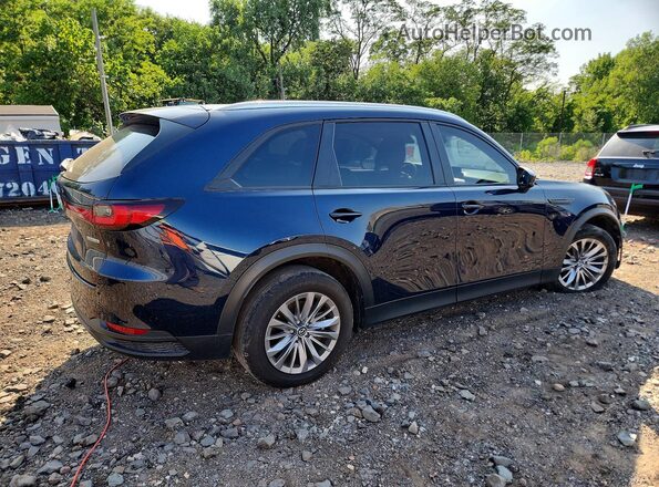 JM3KKAHD5R1144710 2024 MAZDA CX-90 Blue Rear right