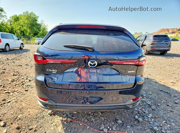 JM3KKAHD5R1144710 2024 MAZDA CX-90 Blue Rear view