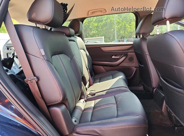 JM3KKAHD5R1144710 2024 MAZDA CX-90 Blue Rear interior view