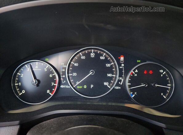 JM3KKAHD6S1193792 2025 MAZDA CX-90 Black Vista del cuadro de instrumentos
