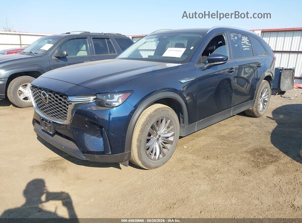 JM3KKAHD8T1355133 2026 MAZDA CX-90 Blue Przód lewy