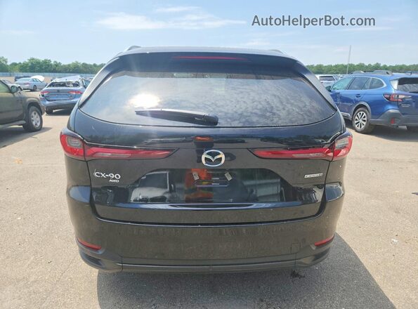 JM3KKAHD8T1362180 2026 MAZDA CX-90 Black Հետևի տեսք