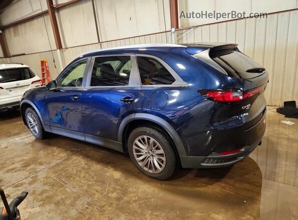 JM3KKAHD9R1166192 2024 MAZDA CX-90 Синий Задняя левая четверть