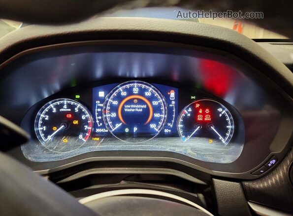 JM3KKAHD9R1166192 2024 MAZDA CX-90 Синий Вид щитка приборов