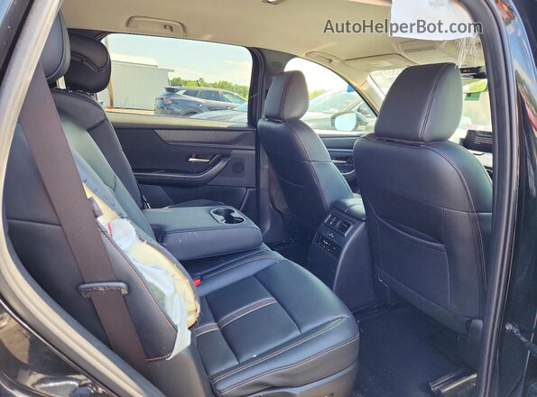 JM3KKAHD9S1195438 2025 MAZDA CX-90 Black Вид задньої частини салону