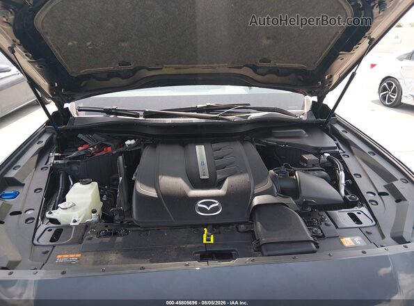 JM3KKBHA2S1206100 2025 MAZDA CX-90 PHEV Black Հետևի տեսք