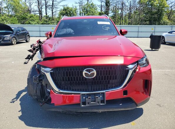JM3KKBHA2S1248847 2025 MAZDA CX-90 Red Вид спереду