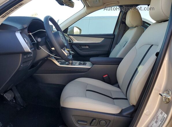 JM3KKBHA4S1234688 2025 MAZDA CX-90 Tan Вид салону спереду