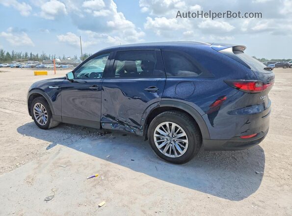 JM3KKBHA5S1241052 2025 MAZDA CX-90 Синий Задняя левая четверть