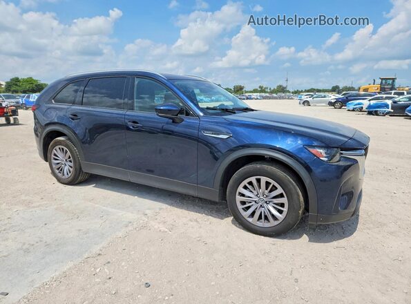 JM3KKBHA5S1241052 2025 MAZDA CX-90 Синий Передняя правая четверть