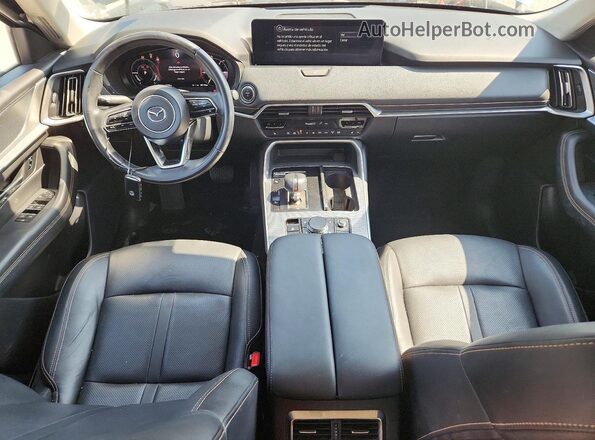 JM3KKBHA5S1241052 2025 MAZDA CX-90 Синий Вид панели приборов