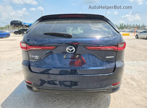 JM3KKBHA5S1241052 2025 MAZDA CX-90 Синий Вид сзади