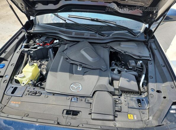 JM3KKBHA5S1241052 2025 MAZDA CX-90 Синий Вид задней части салона