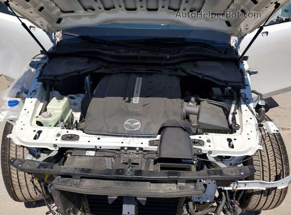 JM3KKBHA6R1156215 2024 MAZDA CX-90 White ძრავის განყოფილების ხედი