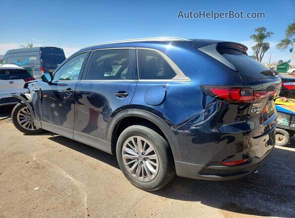 JM3KKBHA7R1117696 2024 MAZDA CX-90 Blue Задня ліва чверть