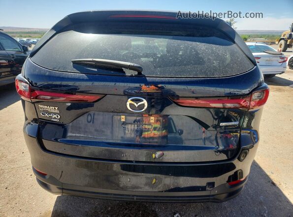 JM3KKBHA7R1117696 2024 MAZDA CX-90 Blue Вид ззаду