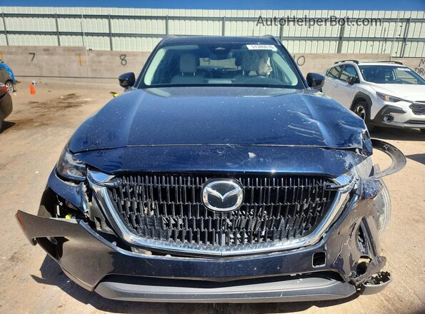 JM3KKBHA7R1117696 2024 MAZDA CX-90 Blue Вид спереду