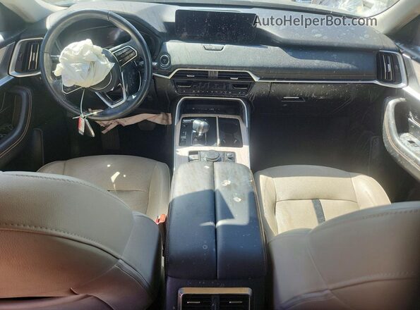 JM3KKBHA7R1117696 2024 MAZDA CX-90 Blue Вид панелі приладів