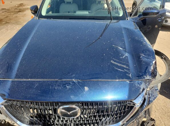 JM3KKBHA7R1117696 2024 MAZDA CX-90 Blue Вид задньої частини салону