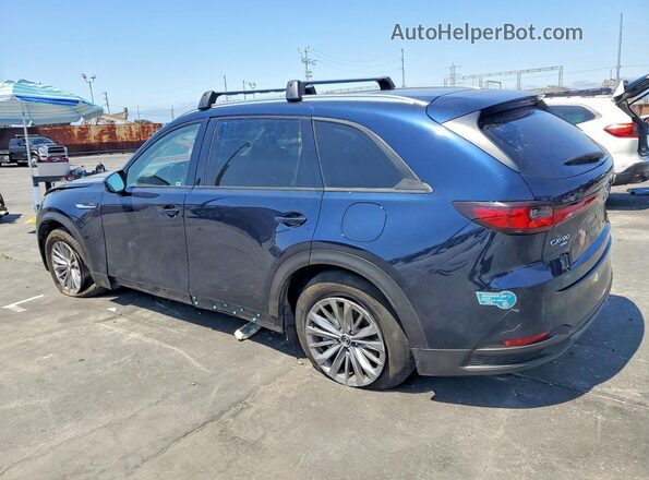 JM3KKBHA7S1208392 2025 MAZDA CX-90 Blue Հետևի ձախ