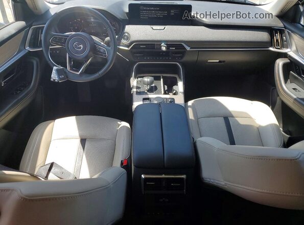 JM3KKBHA7S1208392 2025 MAZDA CX-90 Blue Առջևի վահանակի տեսք