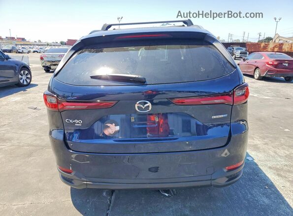 JM3KKBHA7S1208392 2025 MAZDA CX-90 Blue Հետևի տեսք