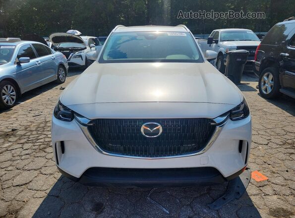 JM3KKBHAXR1157464 2024 MAZDA CX-90 White Widok z przodu