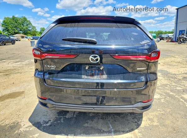 JM3KKBHD1S1240653 2025 MAZDA CX-90 Black უკანა ხედი