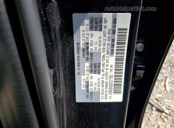 JM3KKBHD2S1217561 2025 MAZDA CX-90 Синий Вид наклейки с VIN-кодом