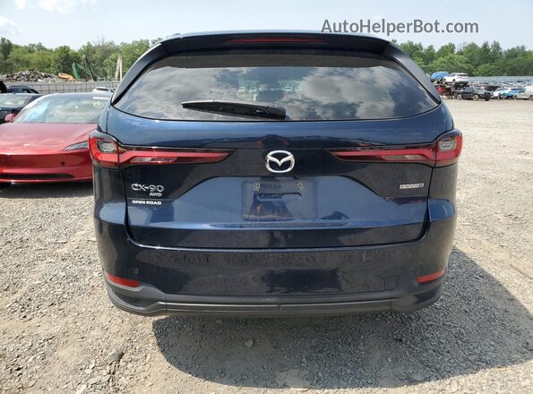 JM3KKBHD2S1217561 2025 MAZDA CX-90 Синий Вид сзади