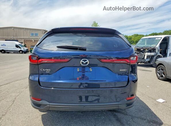 JM3KKBHD2S1247420 2025 MAZDA CX-90 Blue Հետևի տեսք